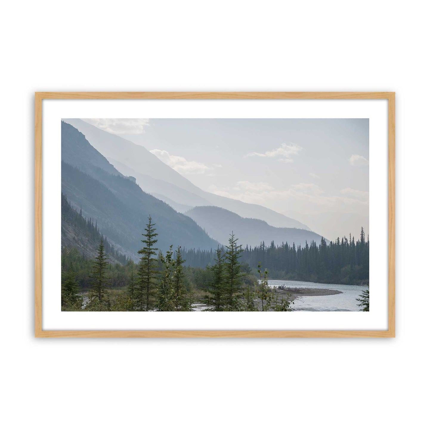 [Color:American Maple], Picture of art in a American Maple frame