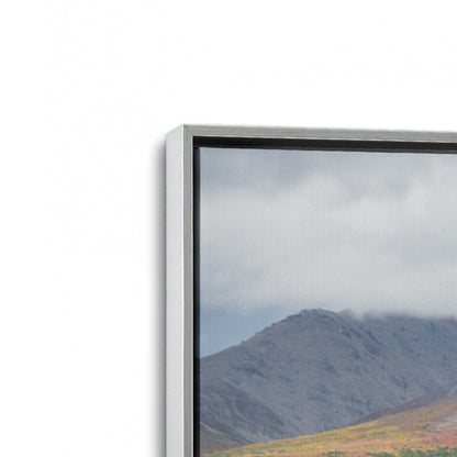 [Color:Polished Chrome], Picture of art in a Polished Chrome frame at an angle