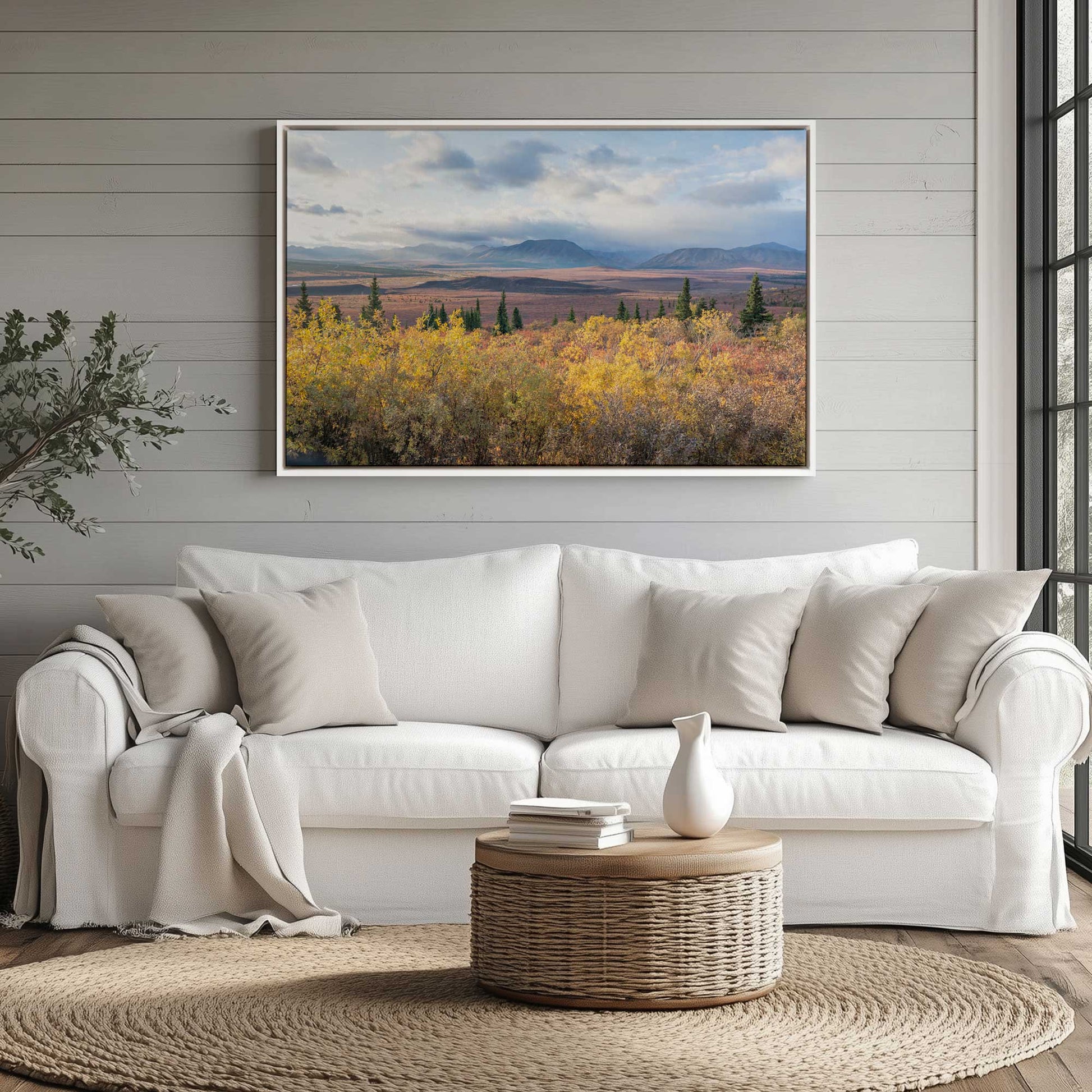 Picture of art in a room