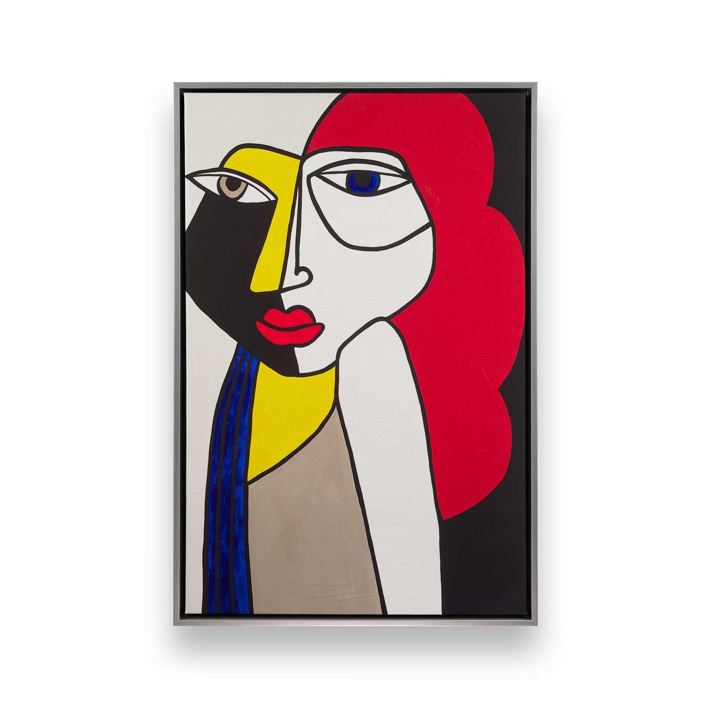[Color:Polished Chrome], Picture of art in a Polished Chrome frame