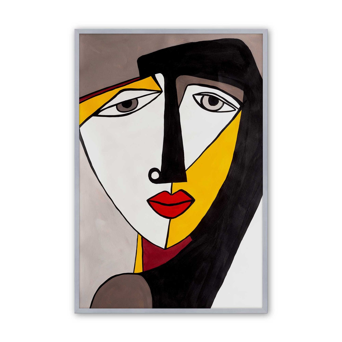 [Color:Polished Chrome], Picture of art in a Polished Chrome frame