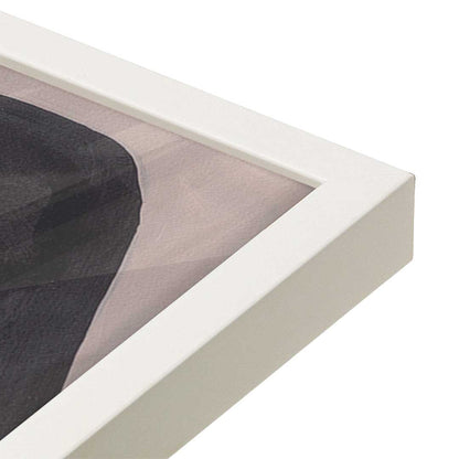 [Color:Opaque White], Picture of art in a Opaque White frame at an angle