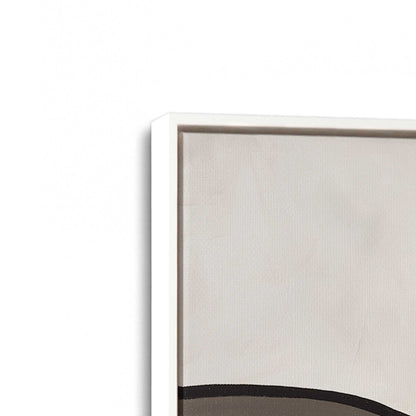 [Color:Opaque White], Picture of art in a White frame at an angle