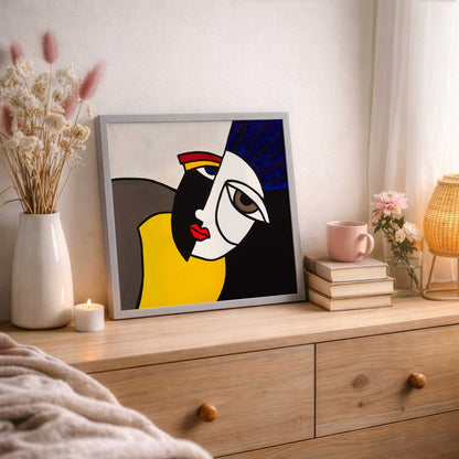 Picture of art in a room