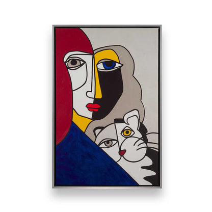 [Color:Polished Chrome], Picture of art in a Polished Chrome frame