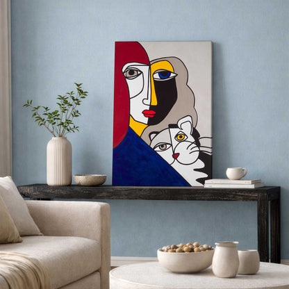 Picture of art in a room