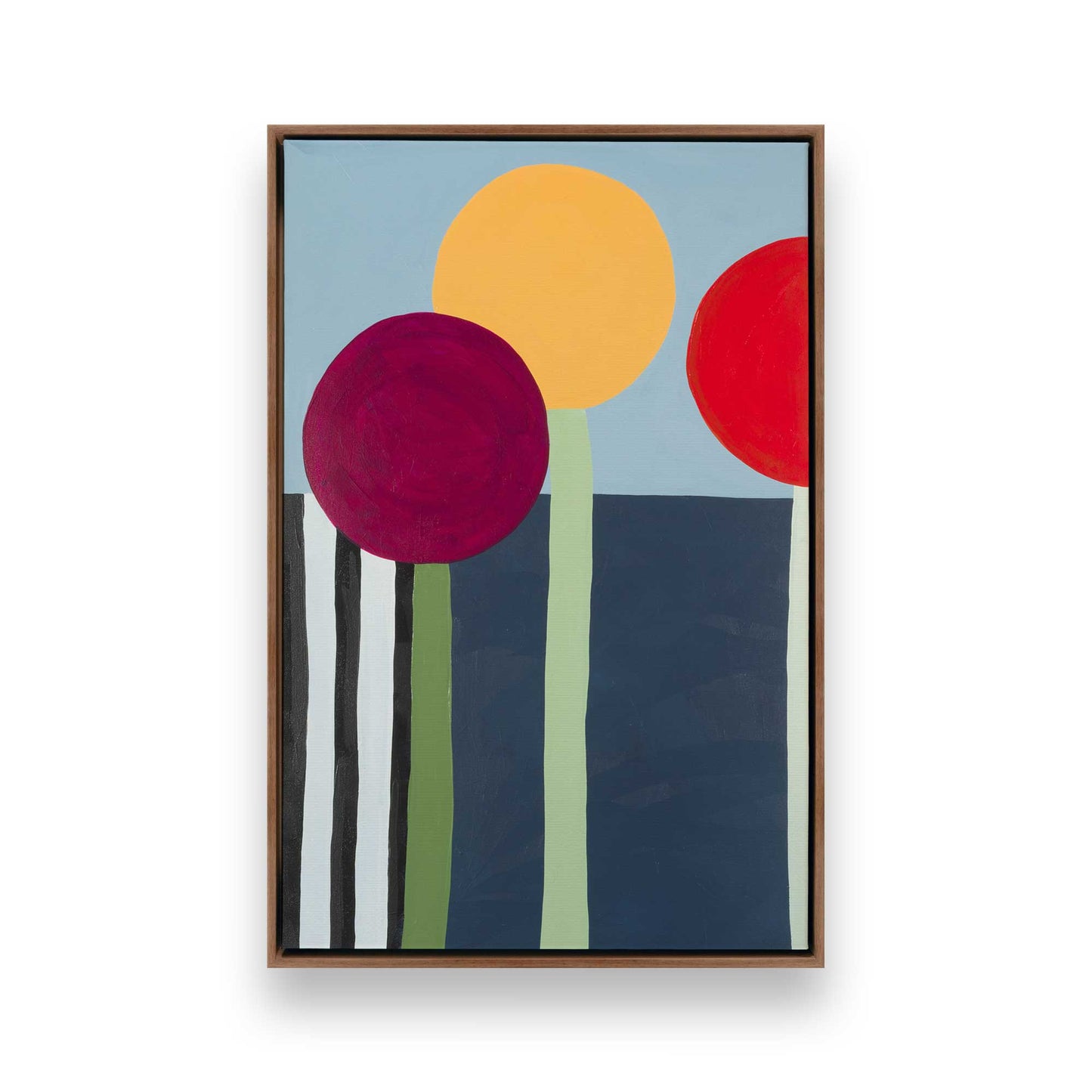 [Color:Walnut], Picture of art in a Walnut frame