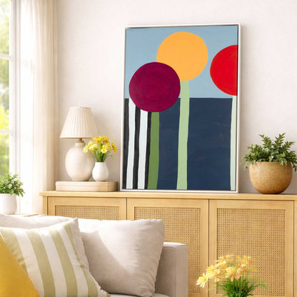 Picture of art in a room