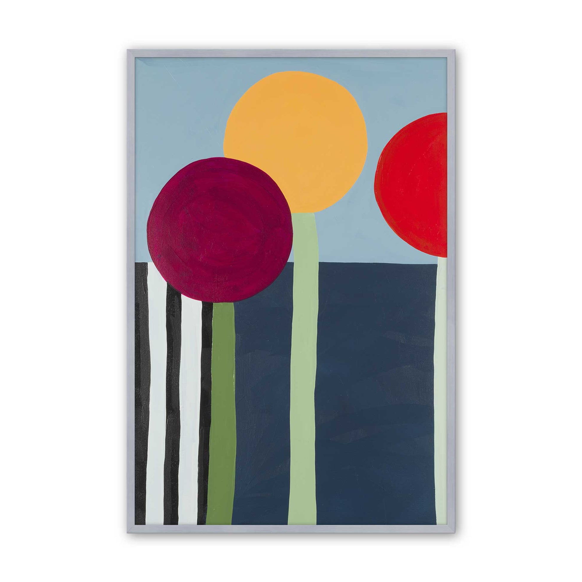 [Color:Polished Chrome], Picture of art in a Polished Chrome frame