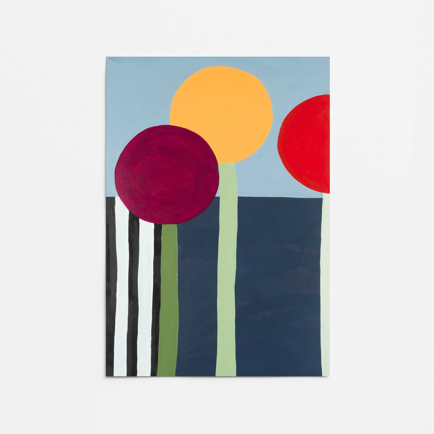 [Color:Rolled Print], Picture of close up of art