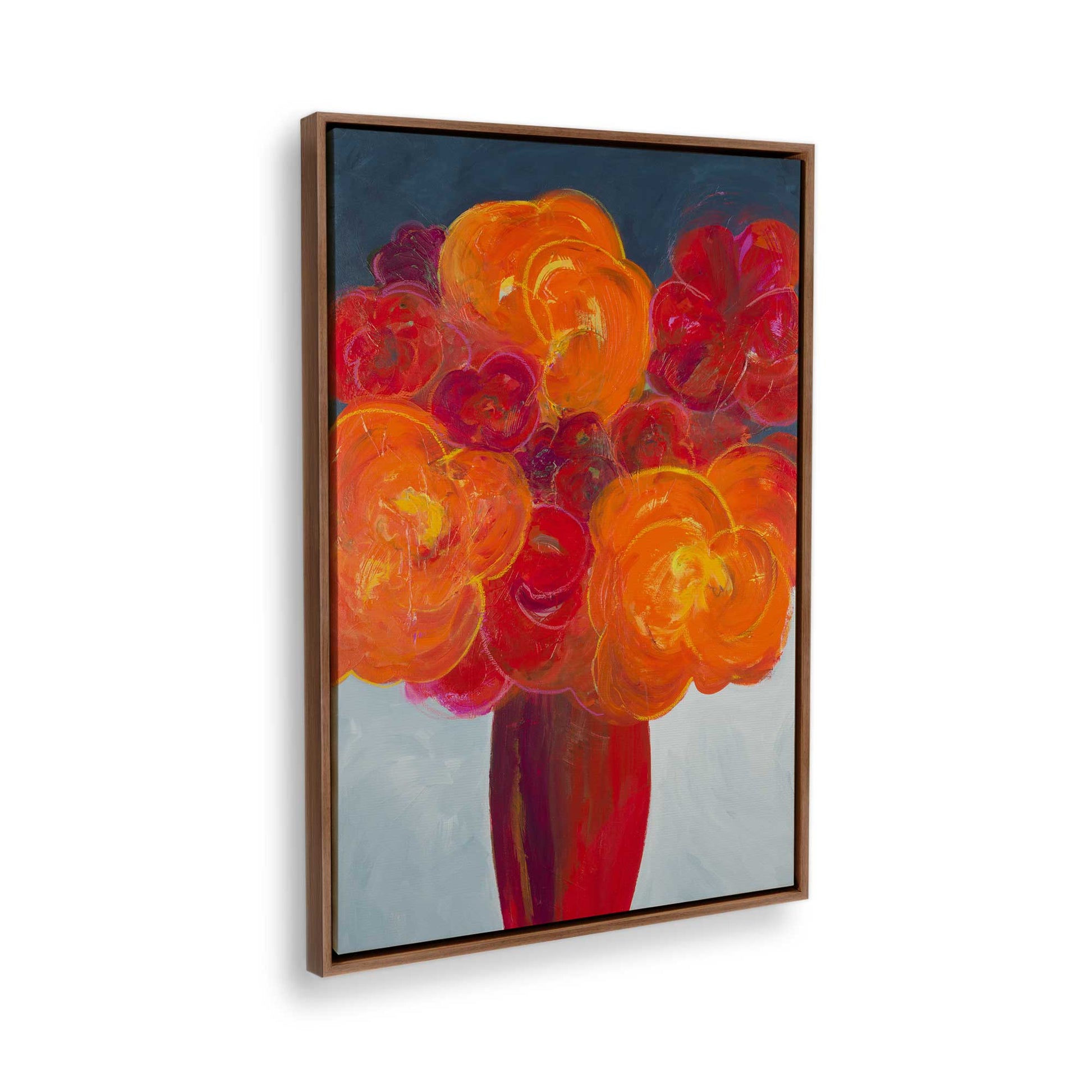 [Color:Walnut], Picture of the corner of the art