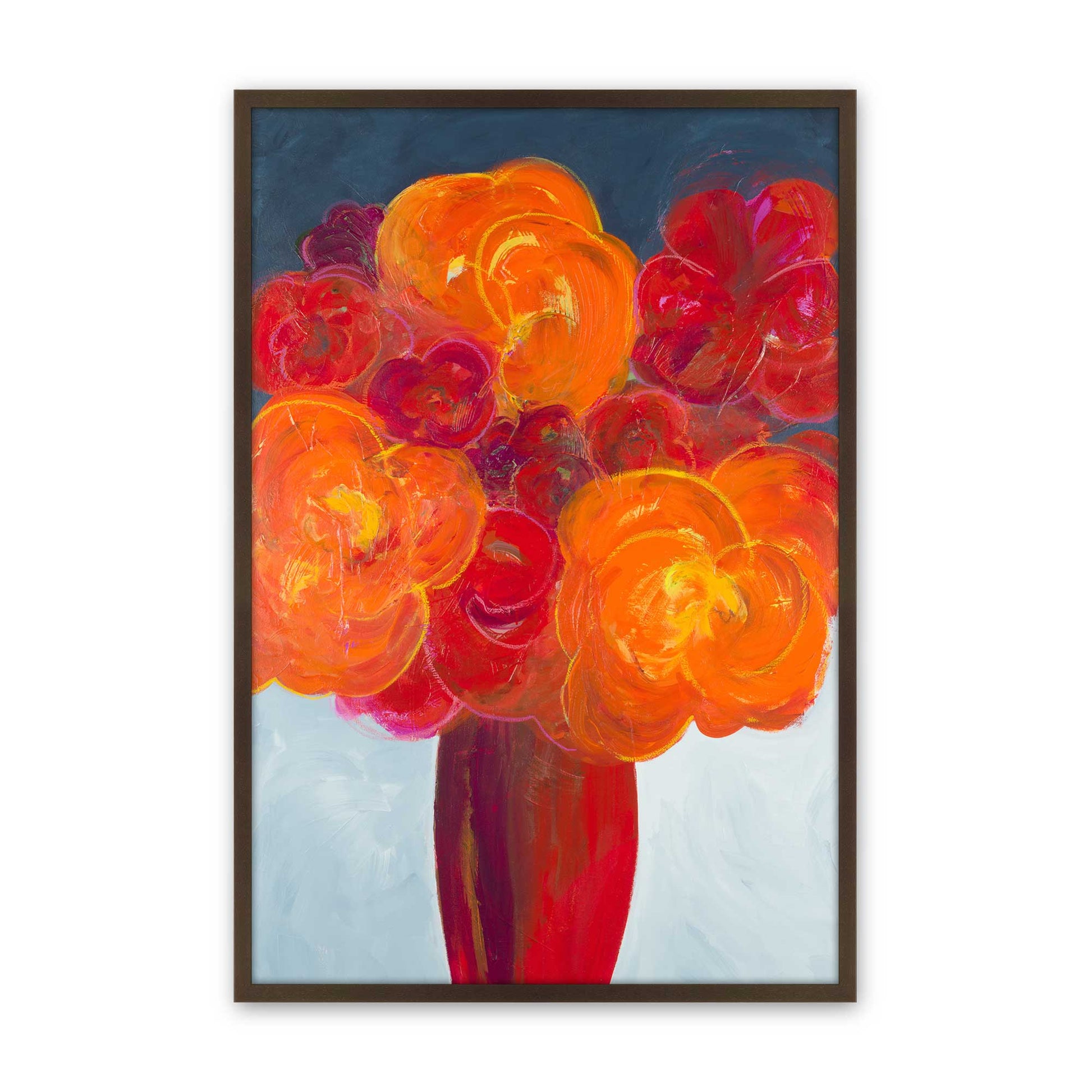 [Color:Belvinder Brown], Picture of art in a Belvinder Brown frame