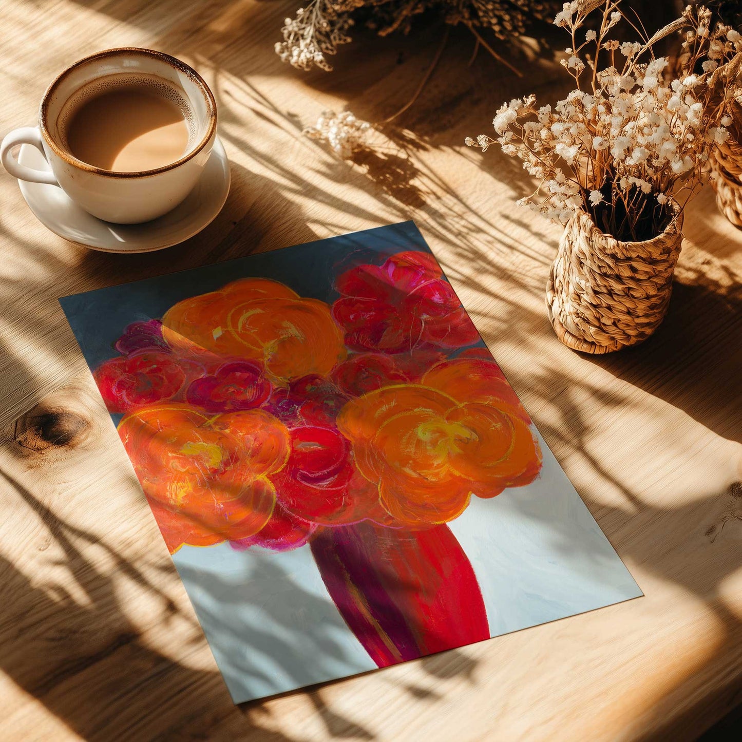 [Color:Rolled Print], Picture of close up of art