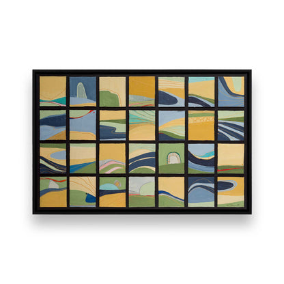 [Color:Satin Black], Picture of art in a Satin Black frame
