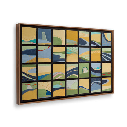 [Color:Walnut], Picture of the corner of the art