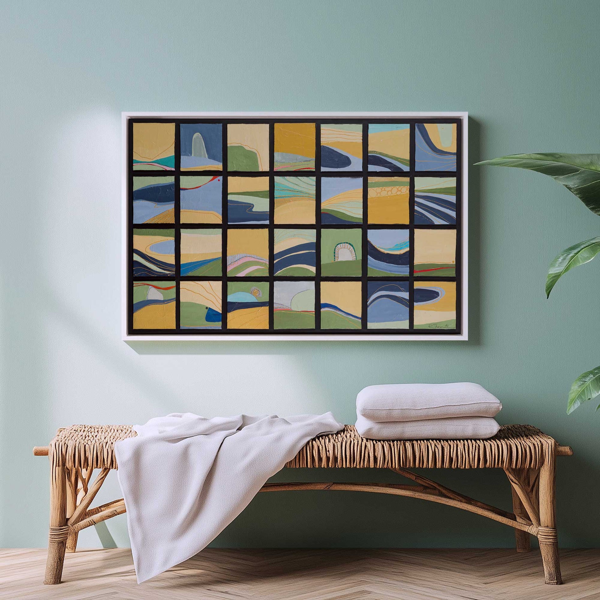 Picture of art in a room
