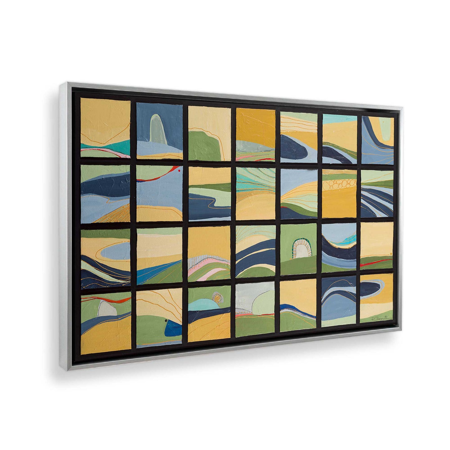 [Color:Polished Chrome], Picture of the corner of the art
