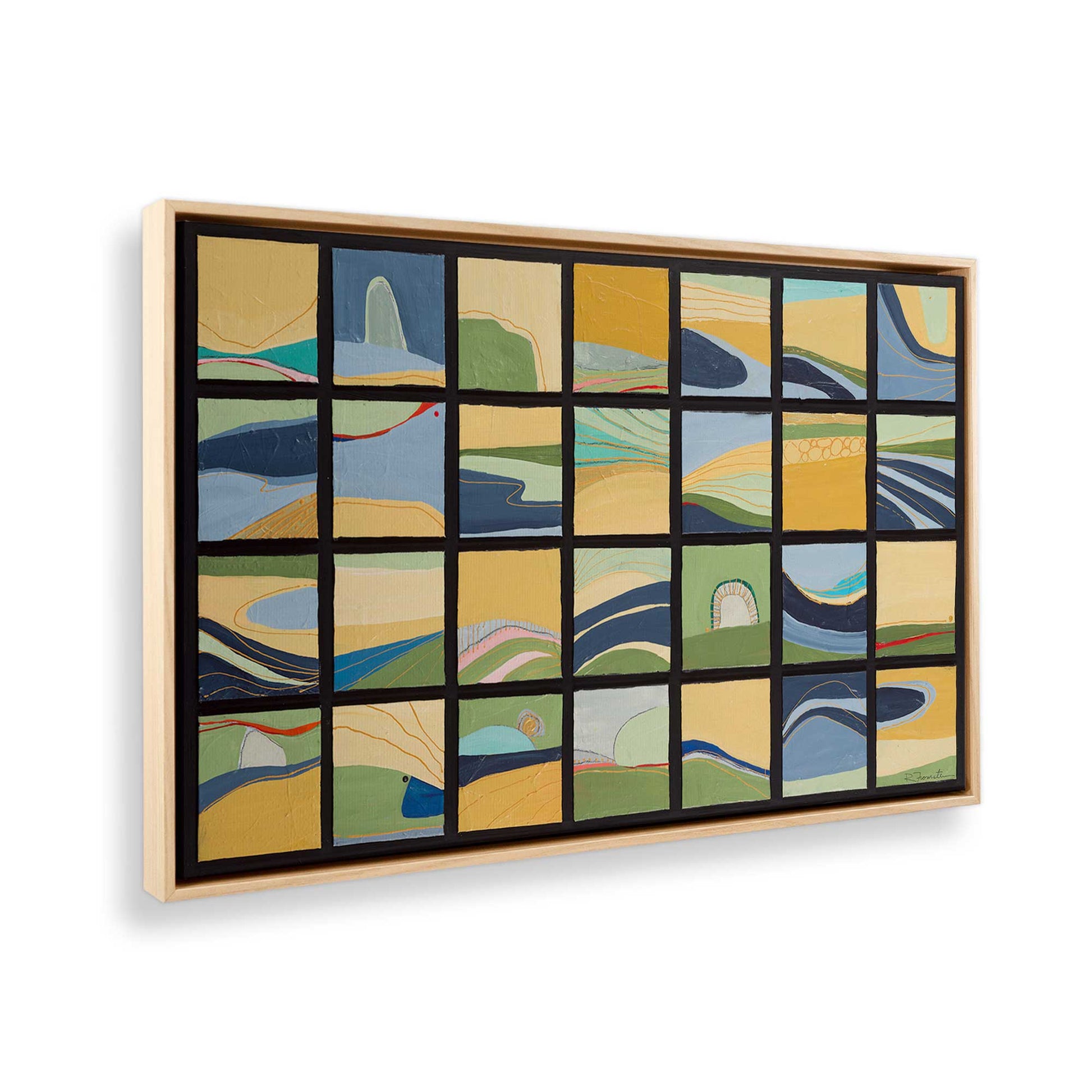 [Color:American Maple], Picture of the corner of the art