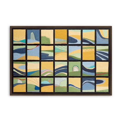 [Color:Belvinder Brown], Picture of art in a Belvinder Brown frame