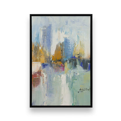 [Color:Satin Black], Picture of art in a Satin Black frame