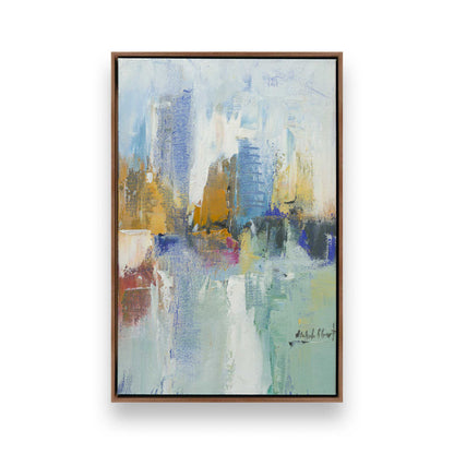 [Color:Walnut], Picture of art in a Walnut frame