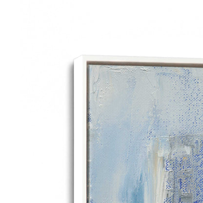 [Color:Opaque White], Picture of art in a White frame at an angle