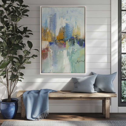 Picture of art in a room