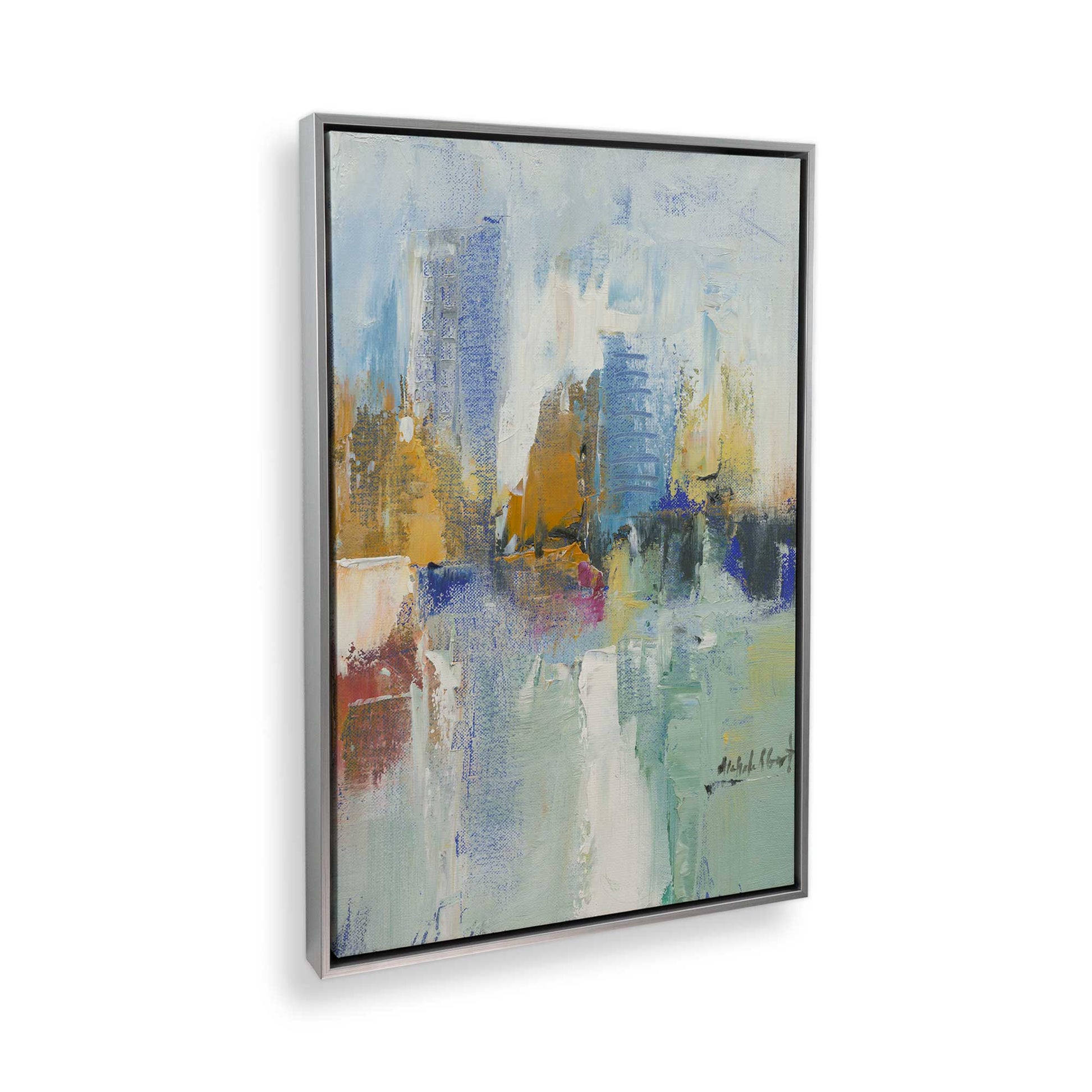 [Color:Polished Chrome], Picture of the corner of the art