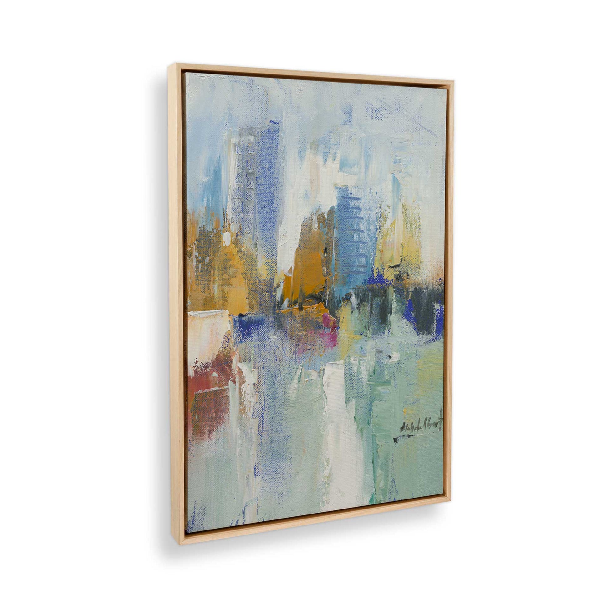 [Color:American Maple], Picture of the corner of the art