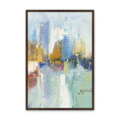 [Color:Belvinder Brown], Picture of art in a Belvinder Brown frame