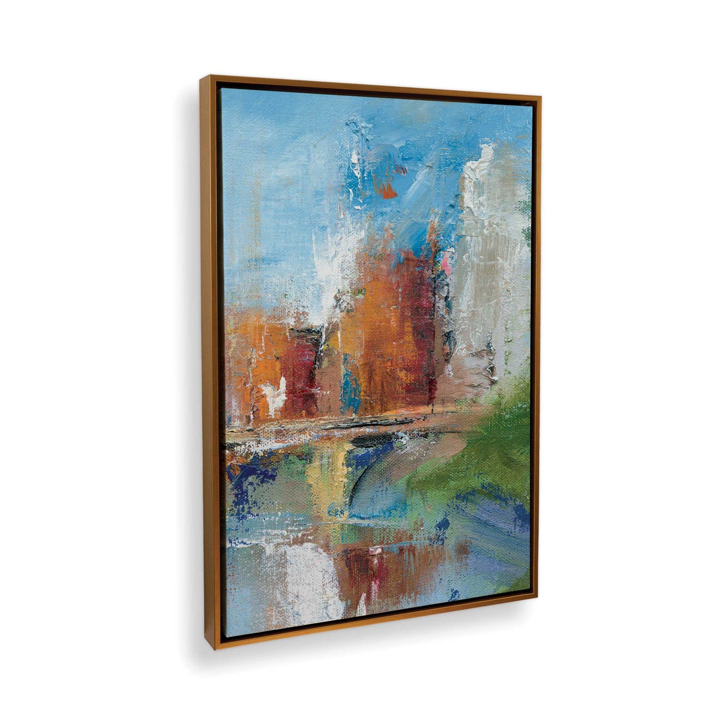 [Color:Polished Gold], Picture of the corner of the art