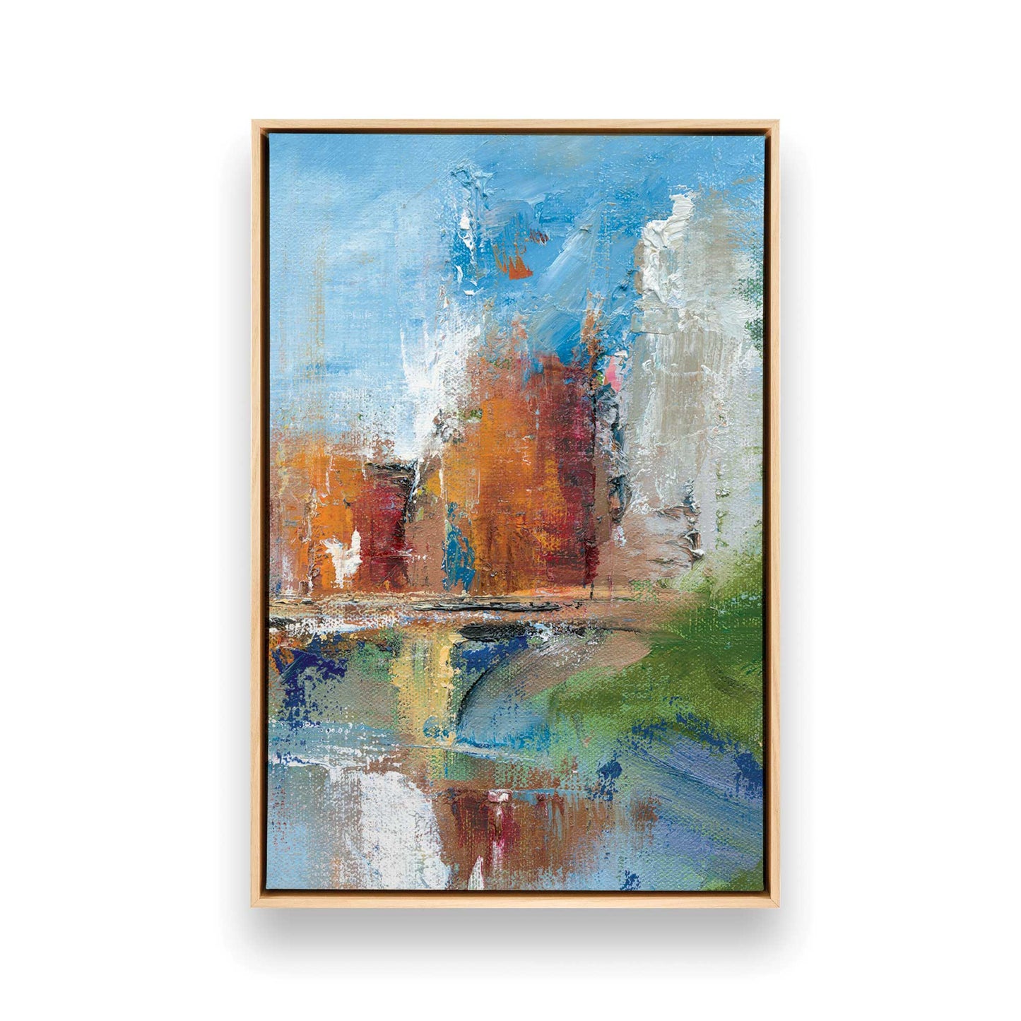 [Color:American Maple], Picture of art in a American Maple frame