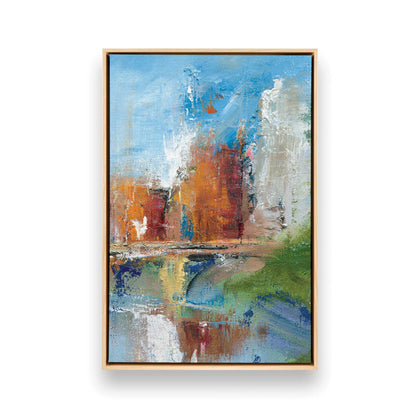 [Color:American Maple], Picture of art in a American Maple frame