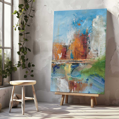 Picture of art in a room