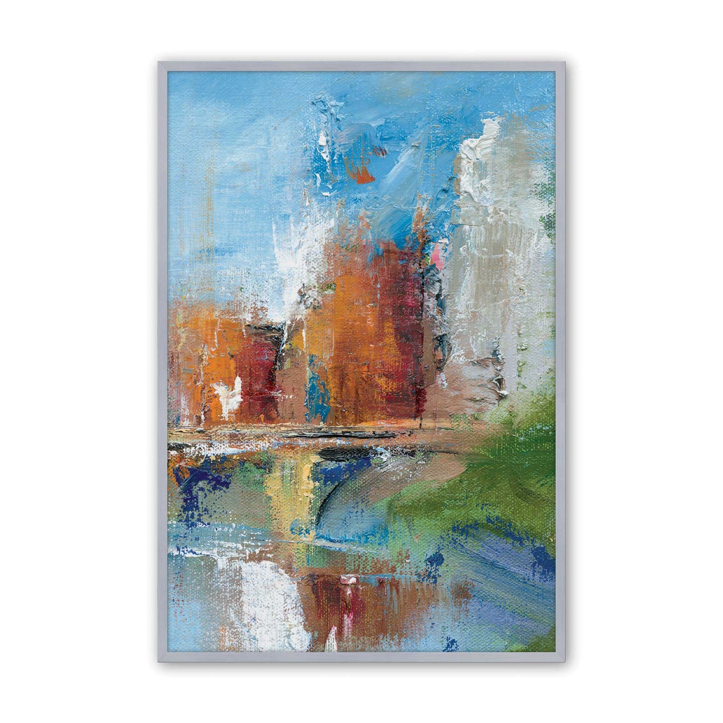 [Color:Polished Chrome], Picture of art in a Polished Chrome frame