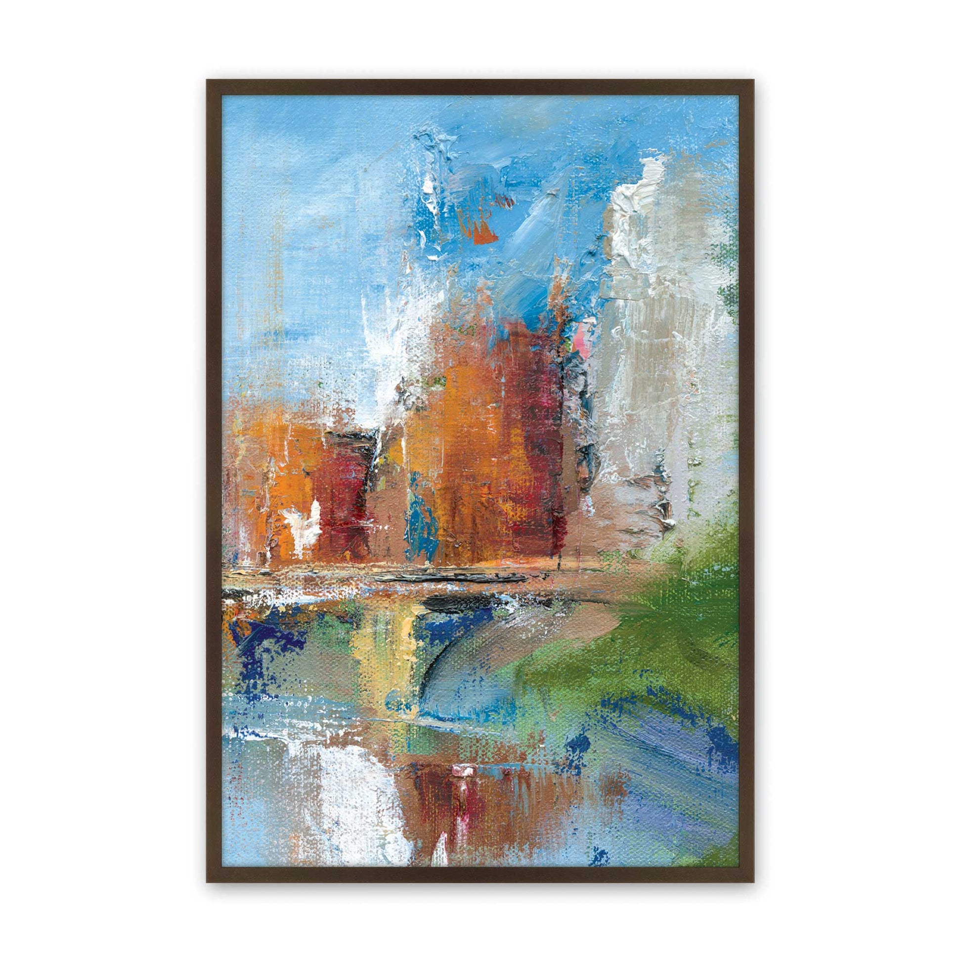 [Color:Belvinder Brown], Picture of art in a Belvinder Brown frame