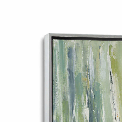 [Color:Polished Chrome], Picture of art in a Polished Chrome frame at an angle
