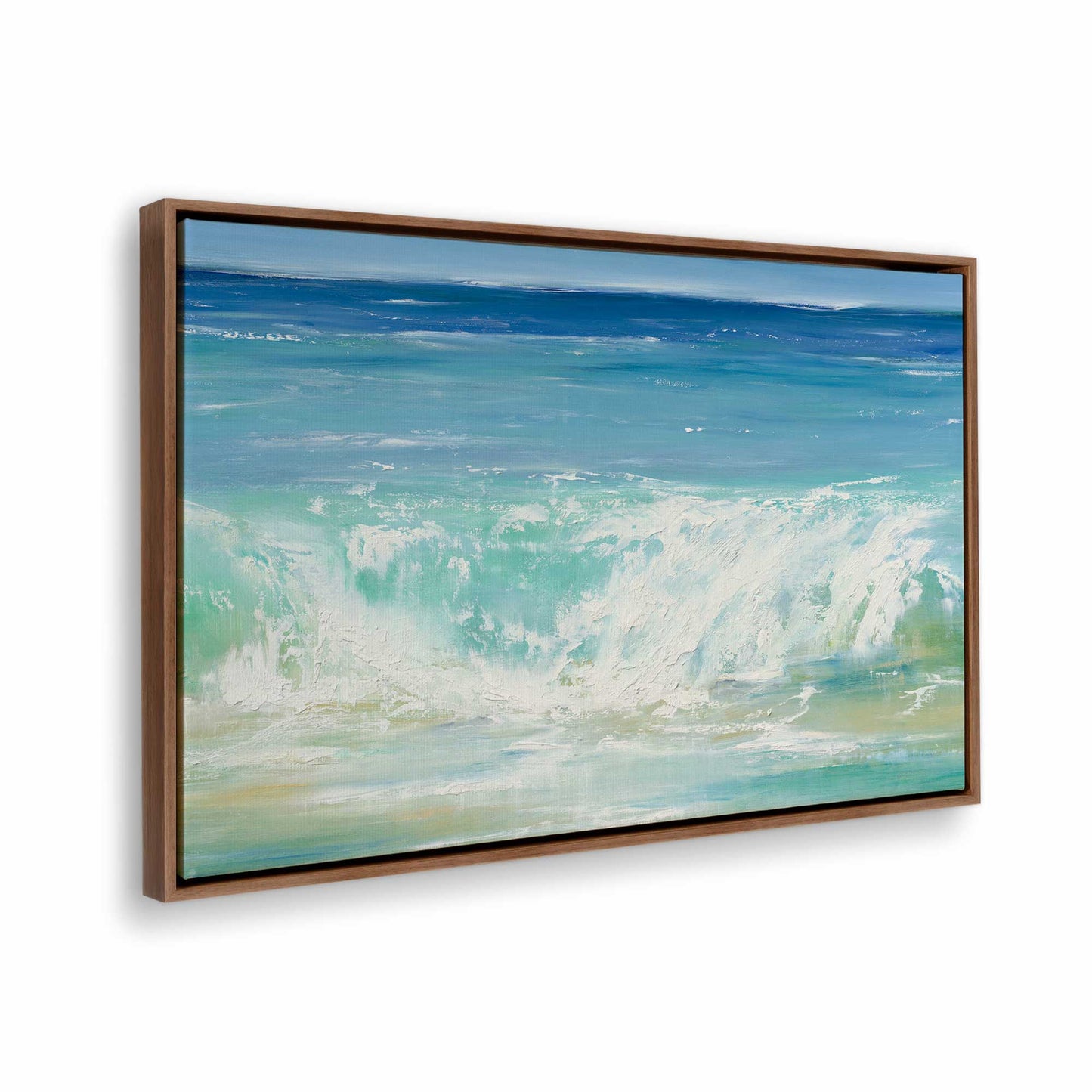 [Color:Walnut], Picture of the corner of the art