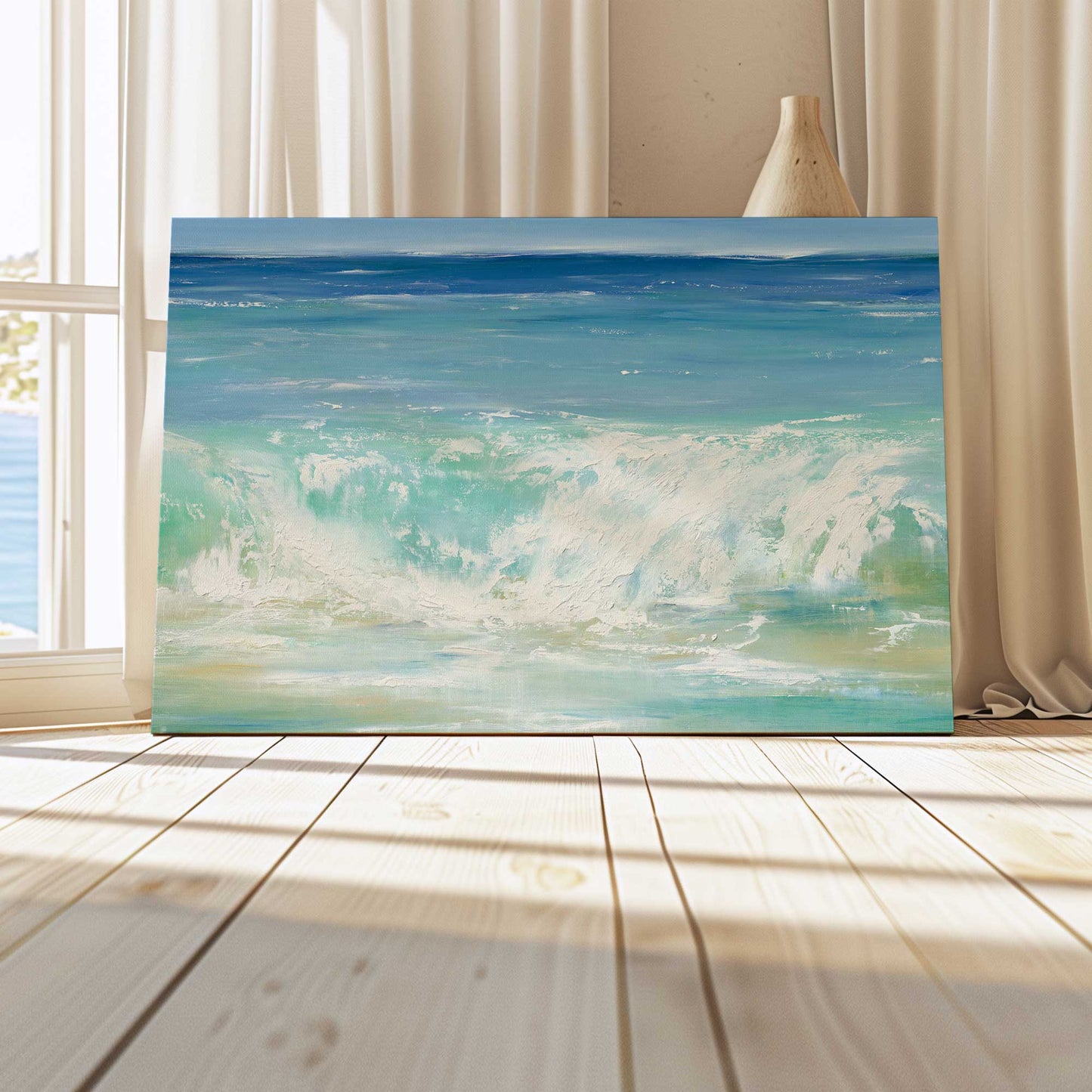 Picture of art in a room