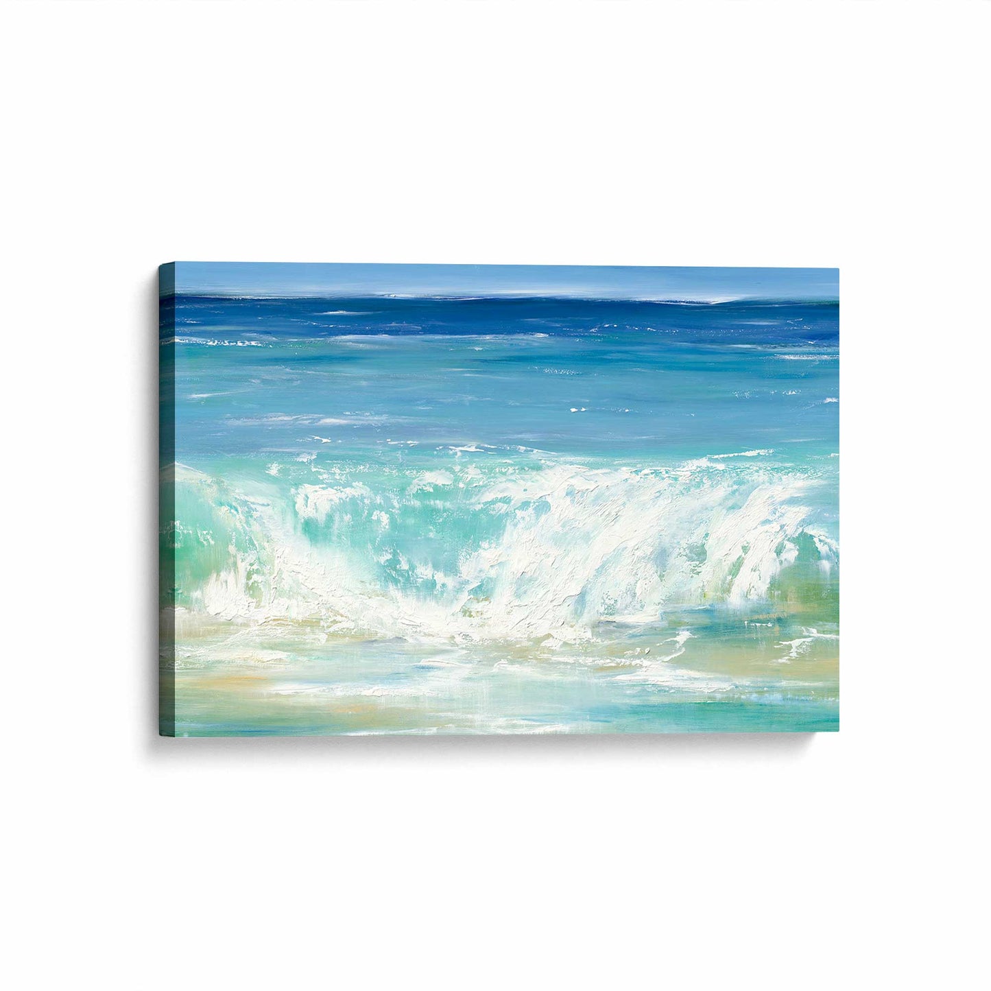 [Color:Stretched Canvas], Picture of art at an angle