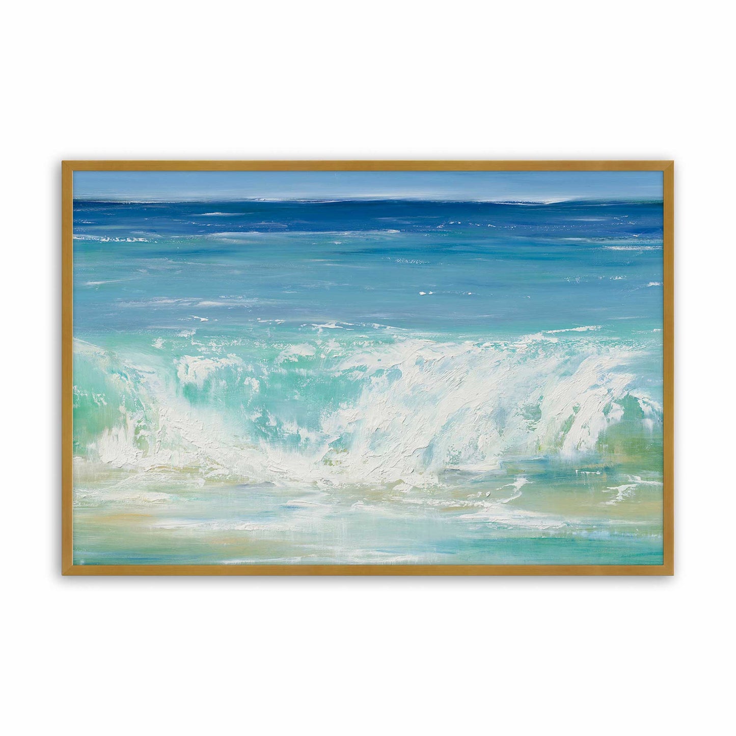 [Color:Polished Gold], Picture of art in a Polished Gold frame