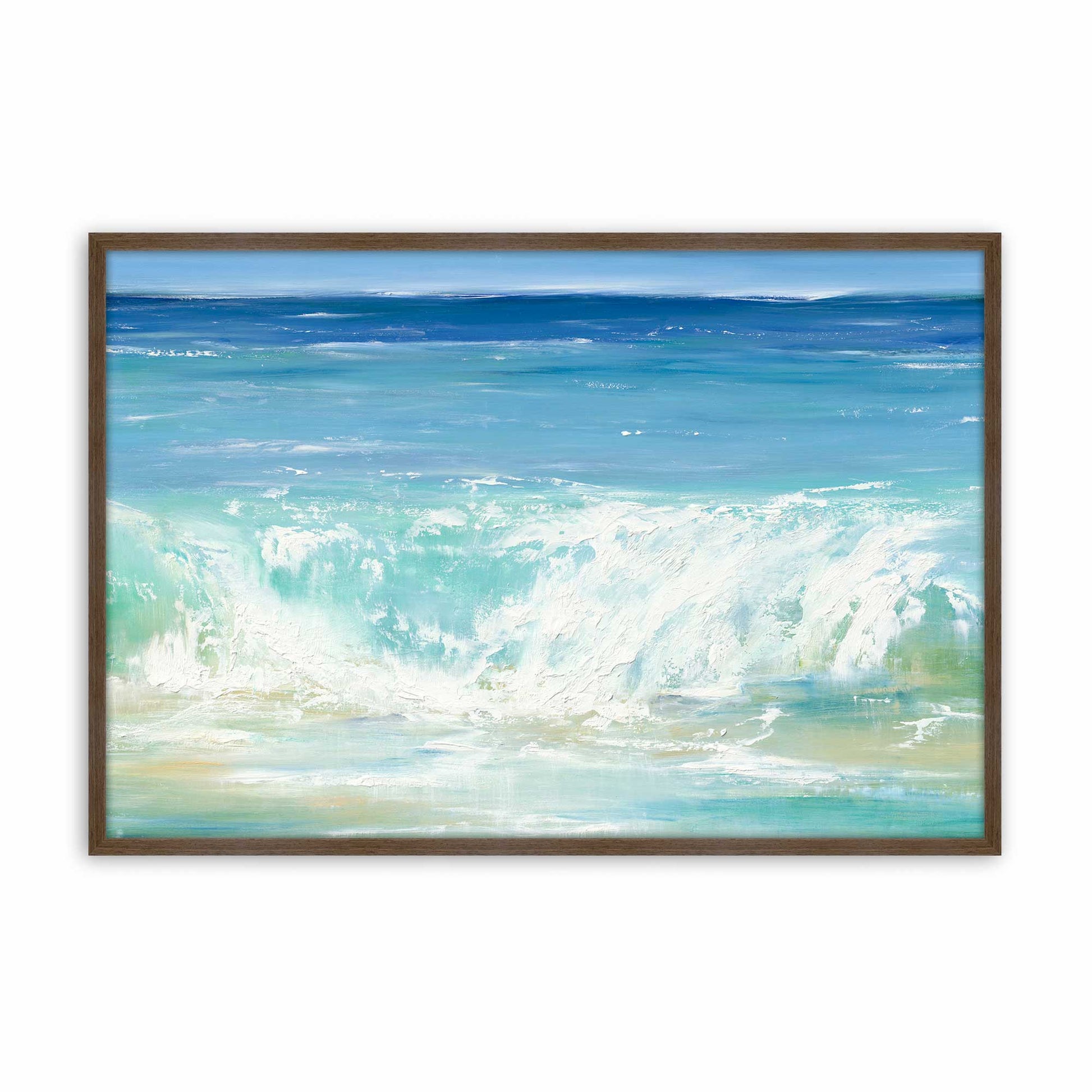 [Color:Walnut], Picture of art in a Walnut frame