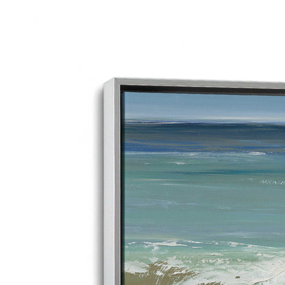 [Color:Polished Chrome], Picture of art in a Polished Chrome frame at an angle