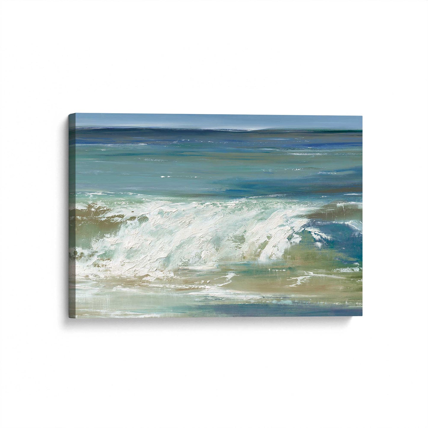 [Color:Stretched Canvas], Picture of art at an angle