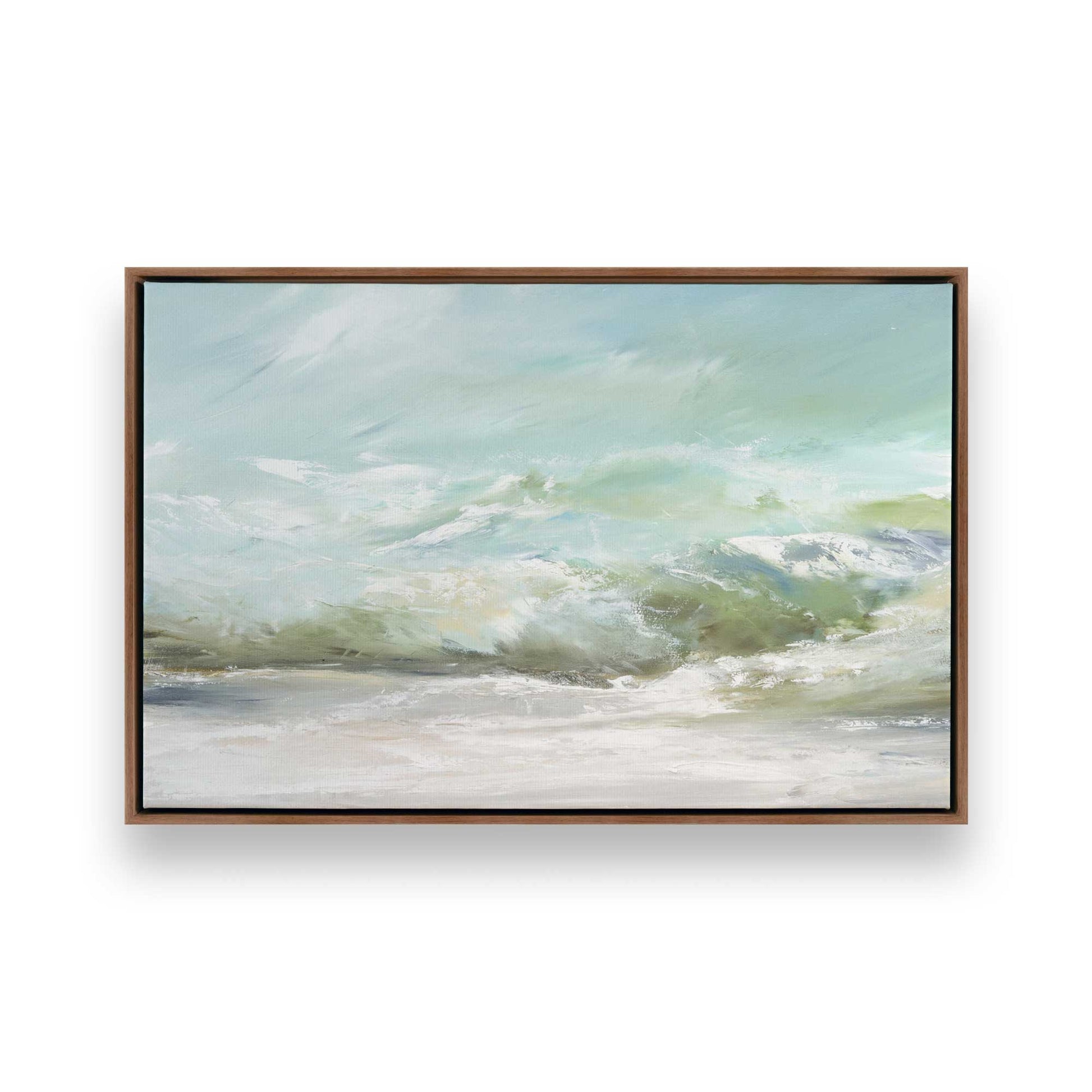 [Color:Walnut], Picture of art in a Walnut frame