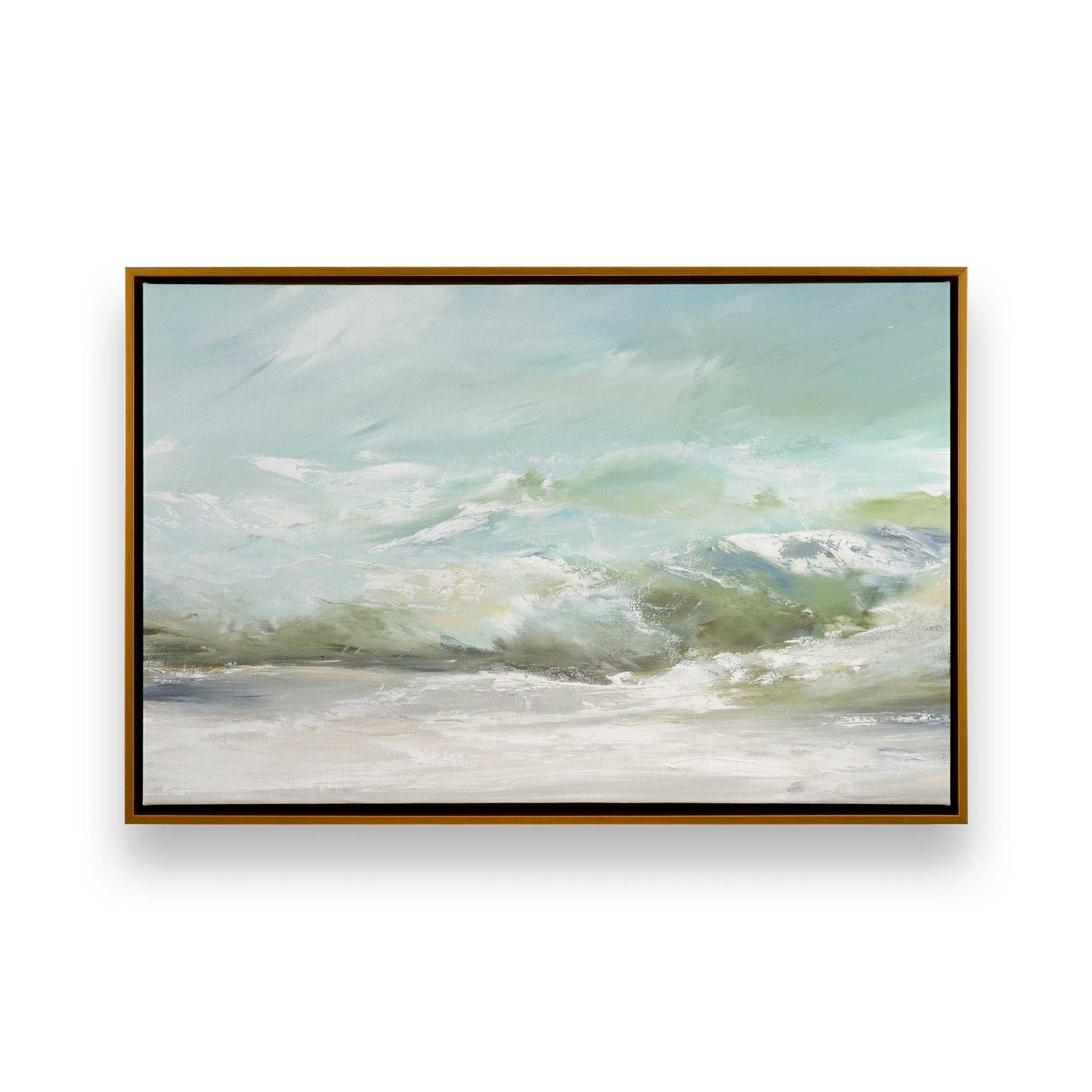 [Color:Polished Gold], Picture of art in a Polished Gold frame