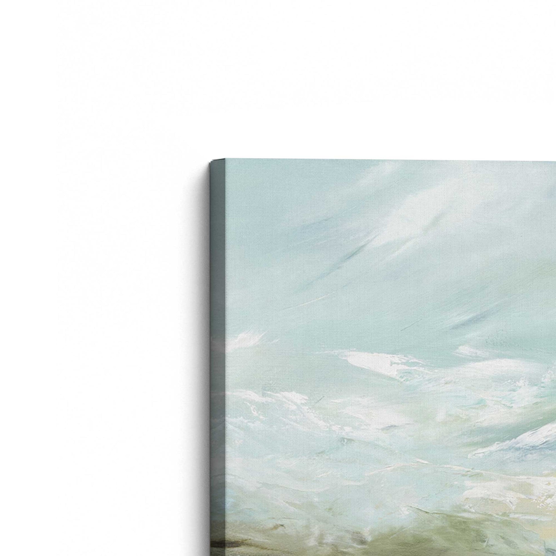 [Color:Stretched Canvas], Picture of the corner of the art