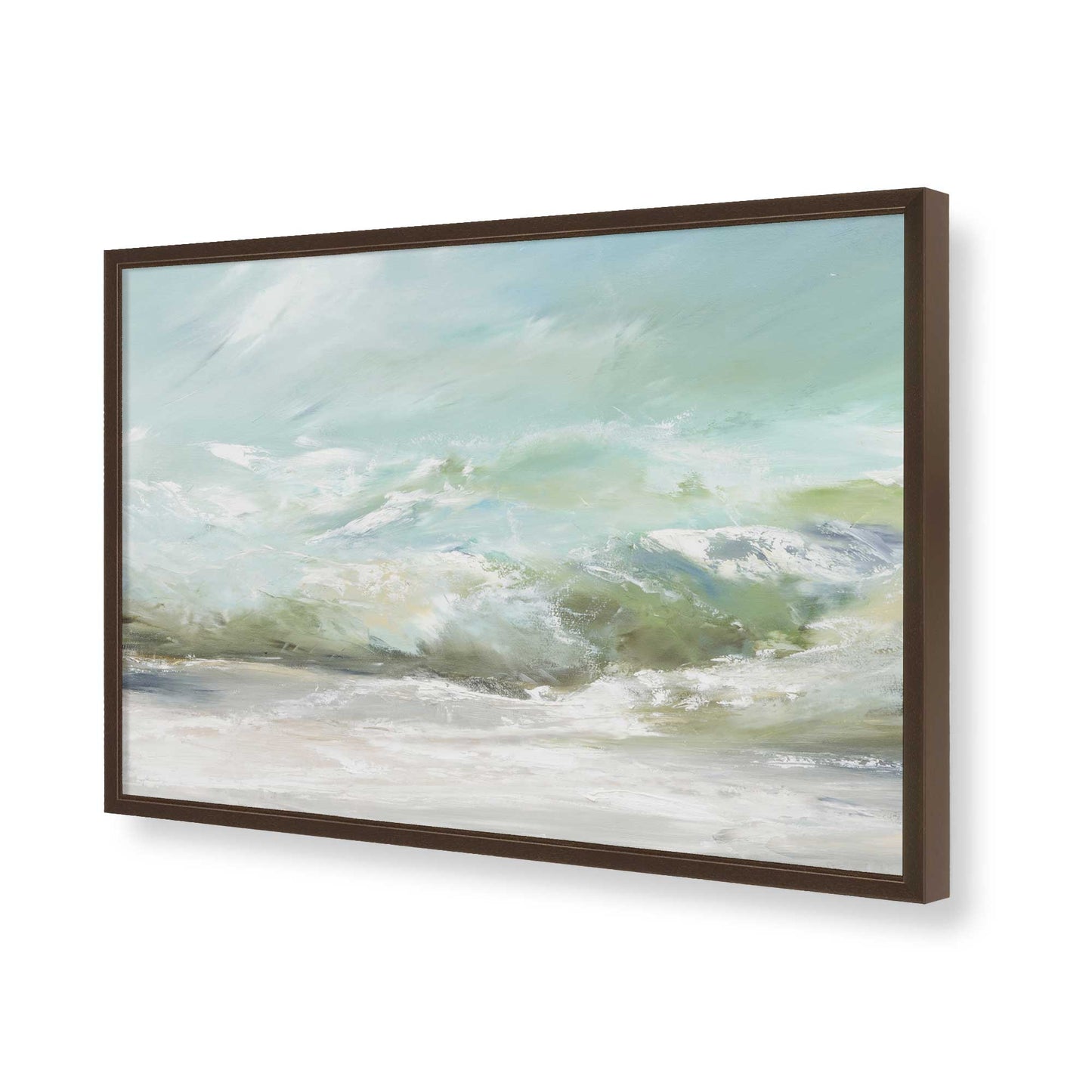 [Color:Belvinder Brown], Picture of art in a Belvinder Brown frame of the corner