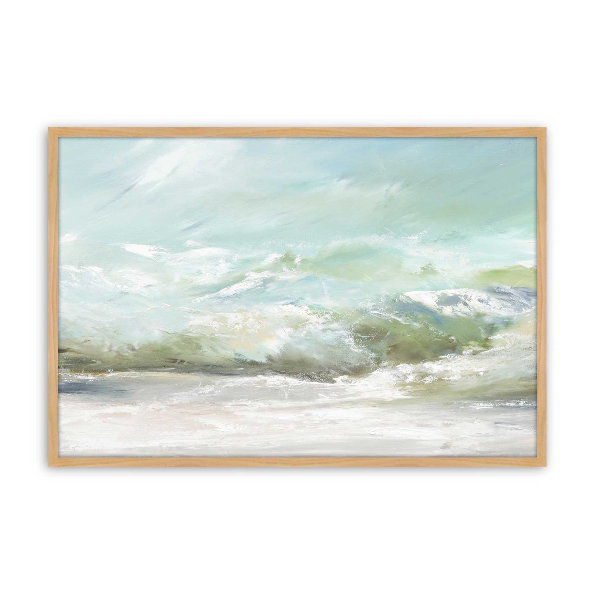 [Color:American Maple], Picture of art in a American Maple frame