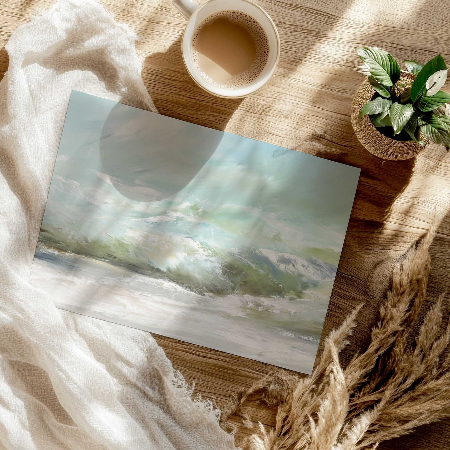 [Color:Rolled Print], Picture of close up of art
